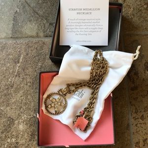 Cabi Starfish Medallion Necklace